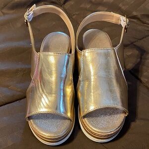 Gold Women's Sandals